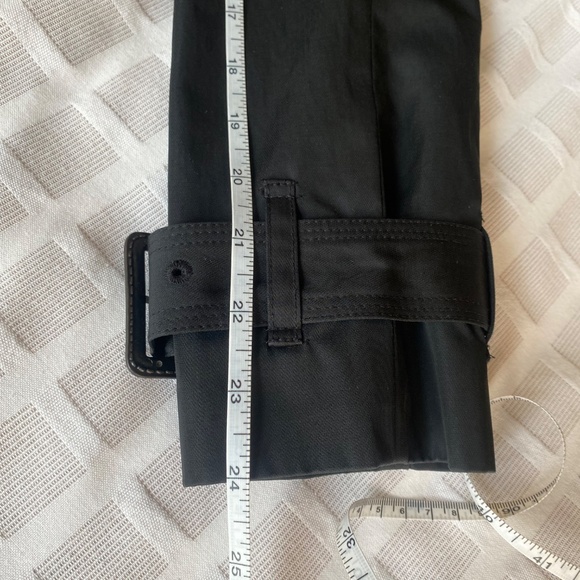 London Fog Fully Lined Raincoat XS Black Excellent Condition - Picture 15 of 15